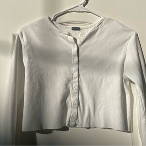 White Brandy Melville Veronica Top